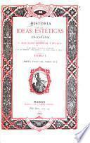 Historia de las ideas estéticas en España