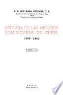 Historia de las misiones dominicanas de China