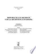 Historia de los archivos y de la archivística en España