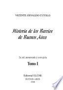 Historia de los barrios de Buenos Aires