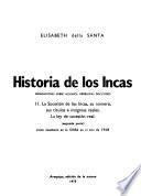 Historia de los incas: 2, 1. pt. La sucesión de los incas, su número, sus títulos e insignias reales