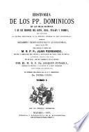 Historia de los PP. dominicos en las islas Filippinas...