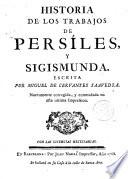 Historia de los trabajos de Persiles y Segismunda