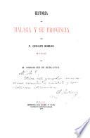 Historia de Málaga y su provincia