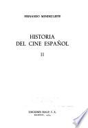 Historia del cine español