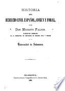 Historia del derecho civil español, común y foral