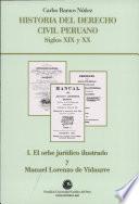 Historia Del Derecho Civil Peruano (siglos Xix Y Xx). Tomo I: El Orbe Jurídico Ilustrado Y Manuel Lo