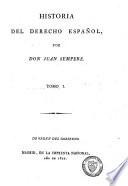 Historia del derecho español
