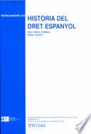 Història del dret espanyol