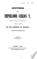 Historia del emperador Carlos V, rey de España