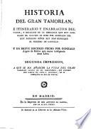 Historia del gran Tamorlan