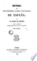 Historia del levantamiento, guerra y revolución de España, 3
