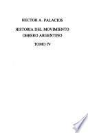 Historia del movimiento obrero argentino