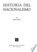 HISTORIA DEL NACIONALISMO