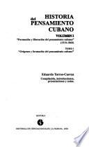 Historia del pensamiento cubano