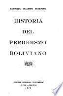 Historia del periodismo boliviano