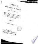Historia del reinado de Felipe II Rey de España