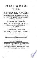Historia del Reyno de Argel