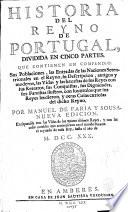 Historia del reyno de Portugal