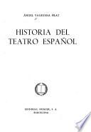 Historia del teatro español