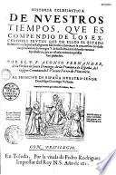Historia eclesiastica de nuestros tiempos...