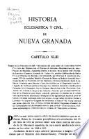Historia eclesiástica y civil de Nueva Granada