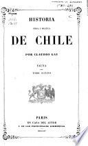Historia fisica y politica de Chile