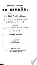 Historia general de España ... aumentada ... hasta fin de 1843 por A. G. R. Tercera edicion