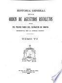Historia general de la orden de agustinos recoletos