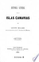 Historia general de las islas Canarias