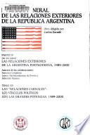 Historia general de las relaciones exteriores de la República Argentina