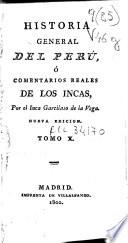 Historia general del Perú ó Comentarios reales de los Incas