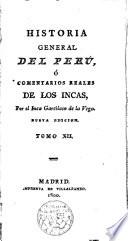Historia general del Perú, o comentarios reales de los Incas
