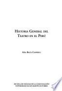 Historia general del teatro en el Perú