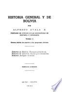 Historia general y de Bolivia