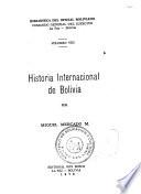 Historia internacional de Bolivia