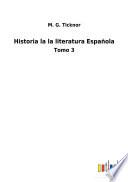Historia la la literatura Española