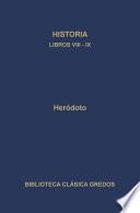 Historia. Libros VIII-IX