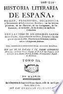 Historia literaria de España