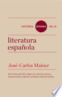 Historia mínima de la literatura española