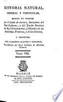 Historia natural, general y particular