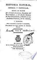 Historia natural, general y particular
