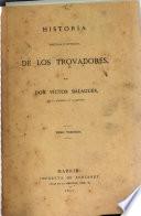 Historia política y literaria de los trovadores