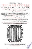 Historia pontifical y catholica