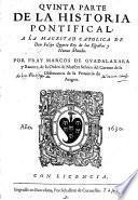 Historia pontifical y catholica. Quarta impression