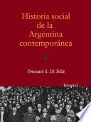 Historia social de la Argentina contemporánea