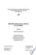Historia social de la ciencia en Colombia: Ciencias sociales