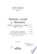 Historia social y literatura