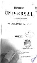 Historia universal, desde los tiempos más remotos hasta nuestros días