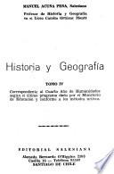 Historia y geografía, correspondiente al primer- año de humanidades, según el último programa dado por el Ministerio de educación y conforme a los métodos activos ...